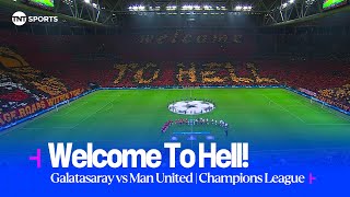 WELCOME TO HELL! 🔥 | INCREDIBLE atmosphere in Istanbul ahead of Galatasaray vs Man United #UCL 😲😍