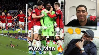 Respect 👏!! Madrid stars reaction to Onana and Maguire in Manchester United vs Copenhagen...
