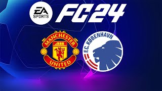 Manchester United vs Copenhagen | Old Trafford | 2023-24 UEFA Champions League | EA FC 24