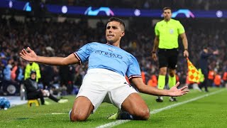 Man City fans crazy celebration after Rodri scores the winning goal in CL final against Inter |2023
