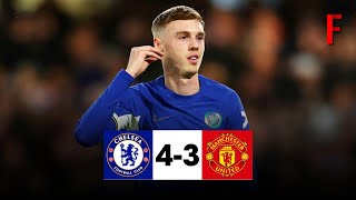 Chelsea vs Manchester United 4-3 All Goals & Extended Highlights