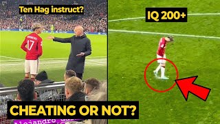 Ten Hag response after Garnacho to SCUFFING the penalty spot before Onana save | Man United News