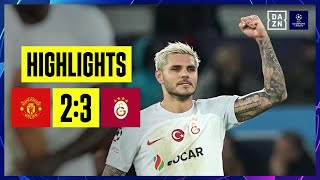 Manchester United - Galatasaray Istanbul | UEFA Champions League | DAZN Highlights