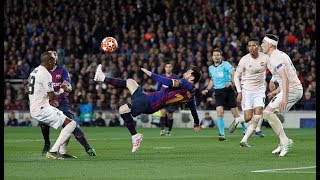 Lionel Messi all bicycle kicks