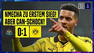 Can-Schock und Nmecha-Debüt bei erstem BVB-Sieg: Newcastle - Dortmund | UEFA Champions League | DAZN