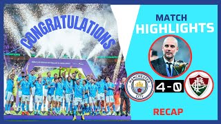 Manchester City: 2023| Win First Club World Cup-In City History-Highlights🎊🏅