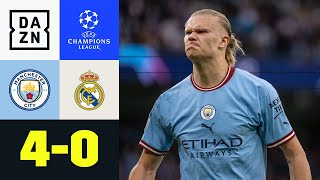 Machtdemonstration! City steht im Finale: Man City - Real Madrid | UEFA Champions League | DAZN