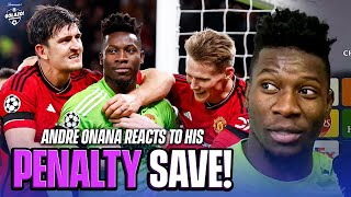 André Onana speaks after heroic penalty save earns Man Utd 3-points! | UCL Today | CBS Sports Golazo