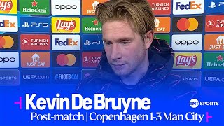 "I'M FEELING GOOD" 💪 | Kevin De Bruyne | F.C. Copenhagen 1-3 Man City | UEFA Champions League