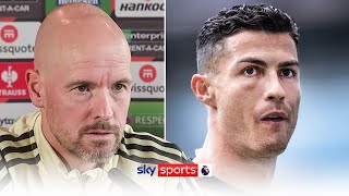 "I do not see he is unhappy" | Erik ten Hag on Cristiano Ronaldo's future at Manchester United