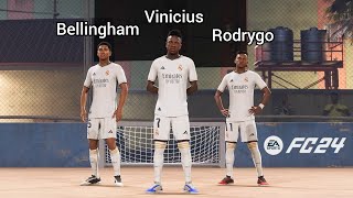 FC 24 VOLTA - Vinicius Bellingham Rodrygo vs Haaland Foden Walker - VOLTA 3v3