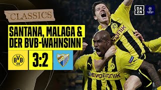 90 + 2! Als in Dortmund die Erde bebte: Dortmund - FC Malaga | UEFA Champions League | DAZN Classics
