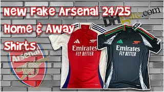 DHGate Cheap 'Fake' Arsenal 24/25 Home & Away Football Shirts - Before it’s been released!