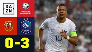 Mbappe, Giroud & Co zu viel für Underdog: Gibraltar - Frankreich 0:3 | European Qualifiers | DAZN