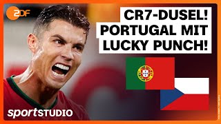 Portugal – Tschechien Highlights | UEFA EURO 2024 | sportstudio