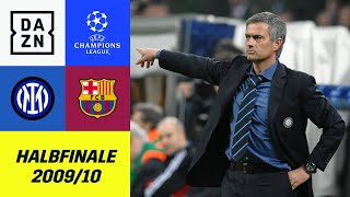 Mourinho nimmt Prime Barca auseinander: Inter Mailand - Barcelona 3:1 | Hinspiel 2009/10 | Classics