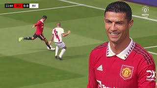 Cristiano Ronaldo Performance under Ten Hag | wasn't serviced enough